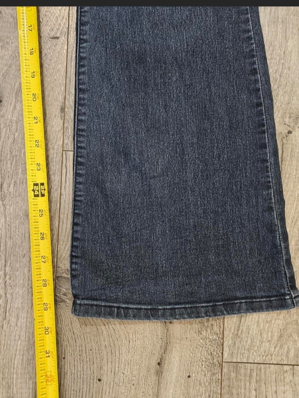 Democracy Dark Blue Flare Cotton Blend Jeans Sz. 4 - Picture 10 of 10